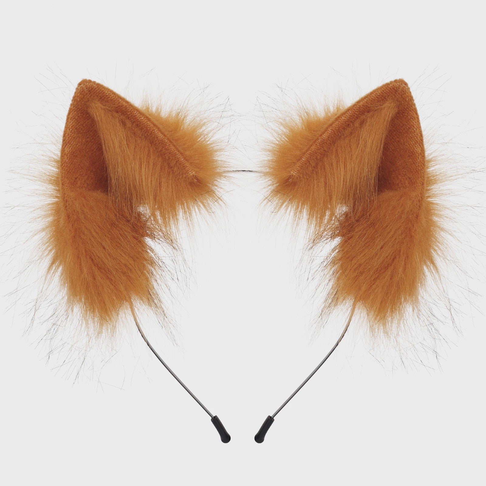 Handgemaakte Pluizige Dierenoren Hoofdband - Kat & Vos Oortjes voor Cosplay & Feest