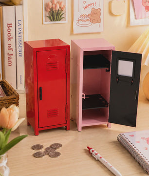 Metalen Kluis Spaarpot met Sleutelslot en Opbergvak - Decoratief en Functioneel