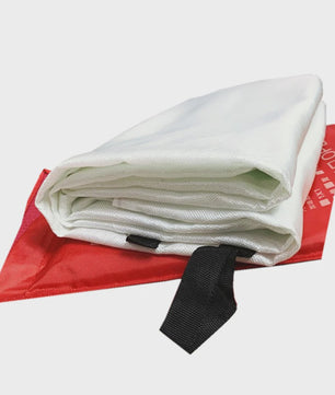 Noodbranddeken Glasvezel 1m x 1m - Brandvertragend en Veilig