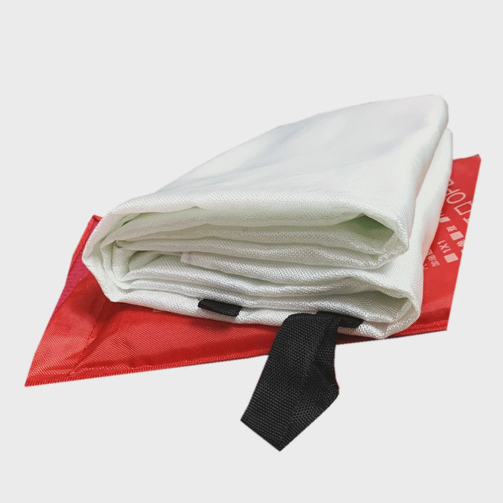 Noodbranddeken Glasvezel 1m x 1m - Brandvertragend en Veilig