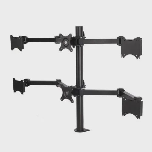 Verstelbare Monitor Arm Stand voor 6 Schermen (10"-24") - Ergonomisch Bureau Mount