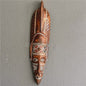 Handgesneden Afrikaans Houten Masker - Decoratieve Muurdecoratie met Tribale Kunst (50cm)