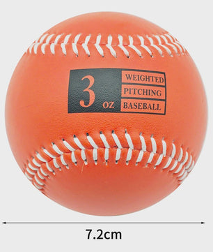 Professionele Verzwaarde Baseballs 3oz-12oz voor Krachttraining en Pitching Oefening