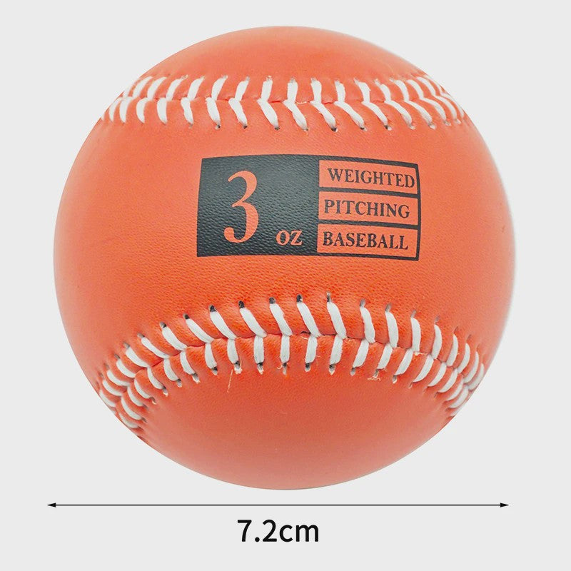 Professionele Verzwaarde Baseballs 3oz-12oz voor Krachttraining en Pitching Oefening