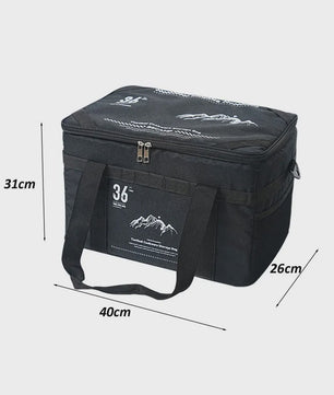 Tactische Picknicktas 36L - Waterdicht & Thermisch met Afneembaar Tafelblad