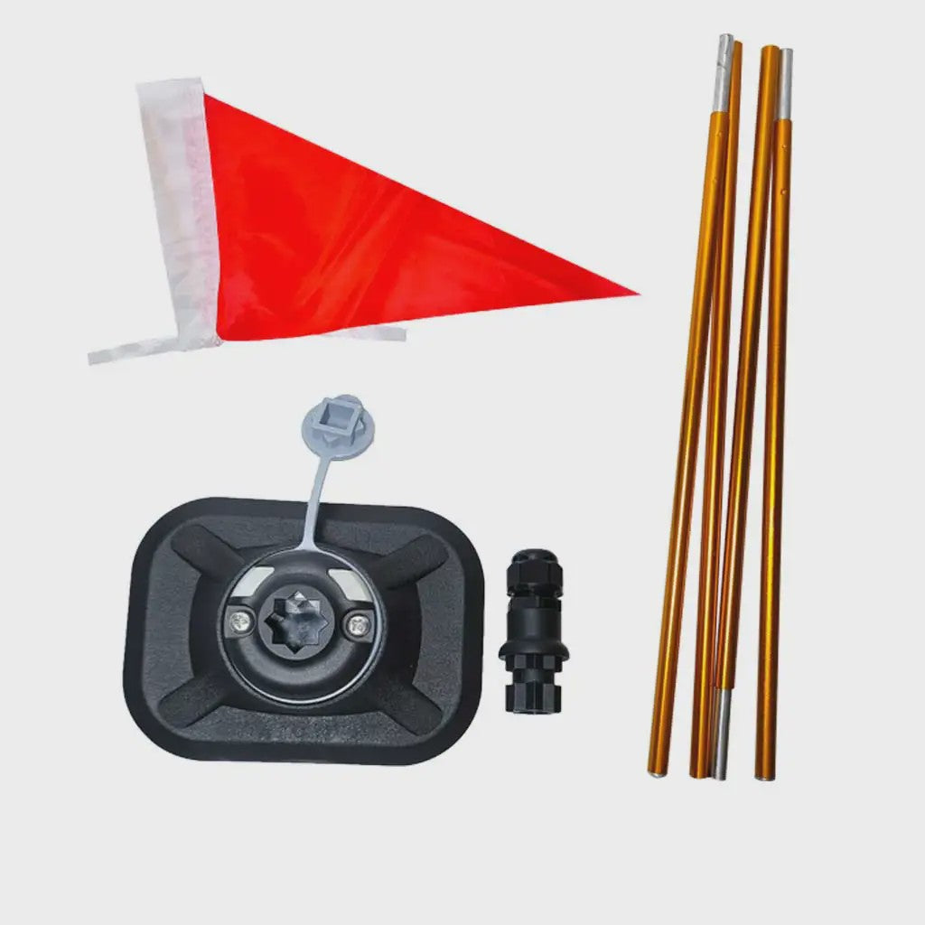 Veelzijdige Bootmontage Kit: Houder voor GPS, Camera, Visvinder & Veiligheidsvlag