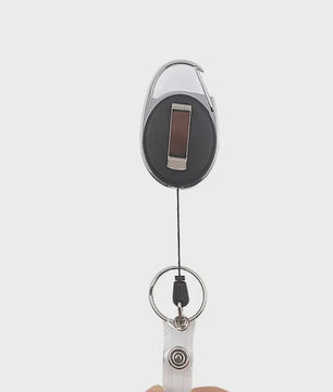 Set van 3 Intrekbare Badgehouders met Nekhanger - Kaarthouder voor Werkvergunning, ID, Toegangspas