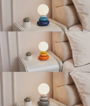 Keramische LED Tafellamp - Sfeerverlichting voor Slaapkamer & Bureau