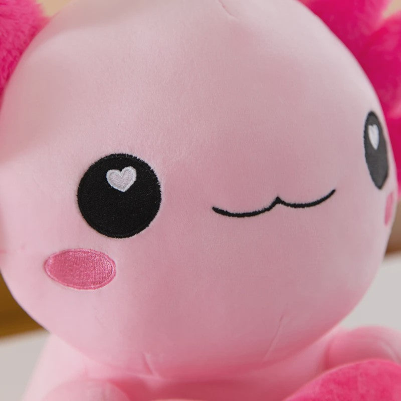 Zachte Axolotl Pluche Knuffel - Verkrijgbaar in 4 Kleuren, Perfect Cadeau