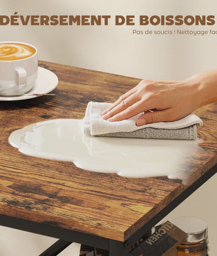 Stijlvolle Bartafel met 3 Opbergplanken - Keuken en Eetkamer