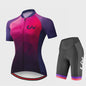 LIV Dames Fietsset Zomer - Korte Mouwen Jersey & Bibshort - Sneldrogend
