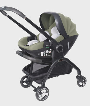 4-in-1 Baby Kinderwagen & Autostoel: Lichtgewicht, Multifunctioneel en Wendbaar