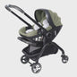 4-in-1 Baby Kinderwagen & Autostoel: Lichtgewicht, Multifunctioneel en Wendbaar