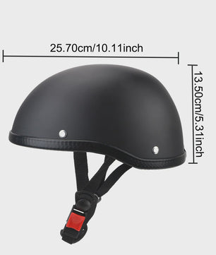 Retro Vintage Motorhelm Unisex - Lichtgewicht Half Face Fietshelm