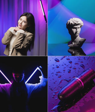 Ulanzi VL119 RGB Stick Light: Handheld LED Videolamp voor Creatieve Verlichting