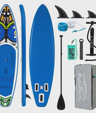Opblaasbaar Stand Up Paddle Board (SUP) 335cm - Compleet met Peddel & Accessoires