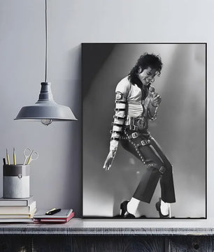 Iconische Michael Jackson Poster - Retro Muziek Kunst Decoratie