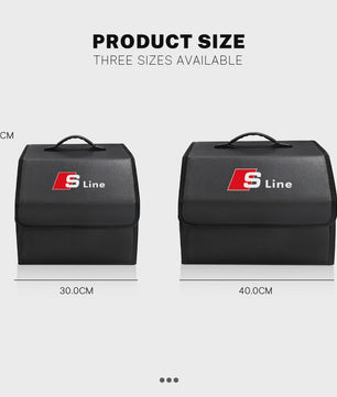 Opvouwbare Kofferbak Organizer Tas - S Line - Audi Auto Opbergbox