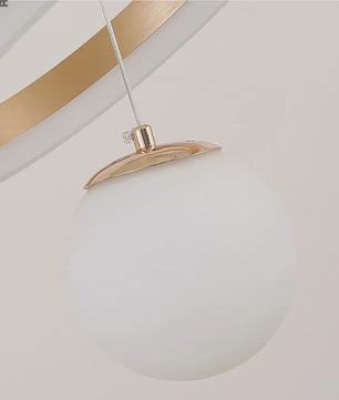 Moderne LED Plafondlamp Spiraal - Hanglamp voor Trappenhuis en Woonkamer