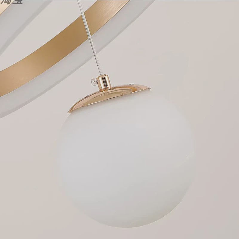 Moderne LED Plafondlamp Spiraal - Hanglamp voor Trappenhuis en Woonkamer