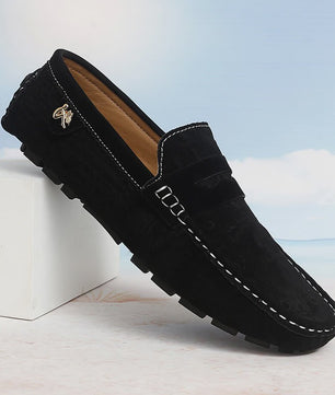 Luxe Handgemaakte Italiaanse Leren Heren Loafers & Mocassins - Comfortabel & Stijlvol