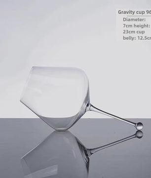 Handgemaakt Luxe Kristallen Wijnglas 960ml - Perfect voor Rode Wijn, Cocktails & Whisky