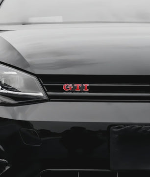 GTI Grille Badge Sticker Emblem - Volkswagen Golf & Polo Modellen