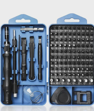 117-delige Precisie Schroevendraaierset: Magnetisch, Torx & Hex Bits voor iPhone, Mac, PC Reparatie