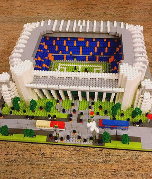 Bouwset Micro Blocks Voetbalstadion - Architectuur Speelgoed voor Volwassenen & Cadeau