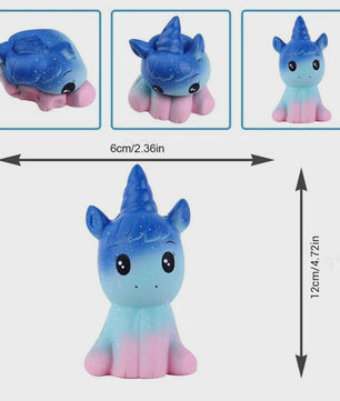Schattige Squishy Eenhoorn Speelgoed - Langzaam Rijzend, Zacht & Geurend Stressverlichter voor Kinderen