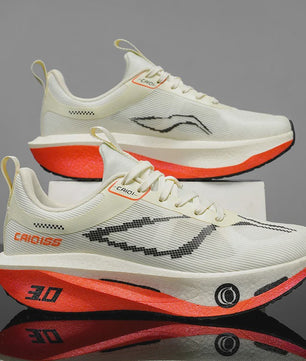 Unisex Hardloopschoenen met Carbon Board: Lichtgewicht, Ademend & Comfortabel voor Marathonlopers