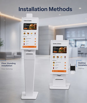 TouchWo 21.5/27 Inch Zelfbedienings Kiosk: Bestel- & Betaalzuil voor Retail & Horeca