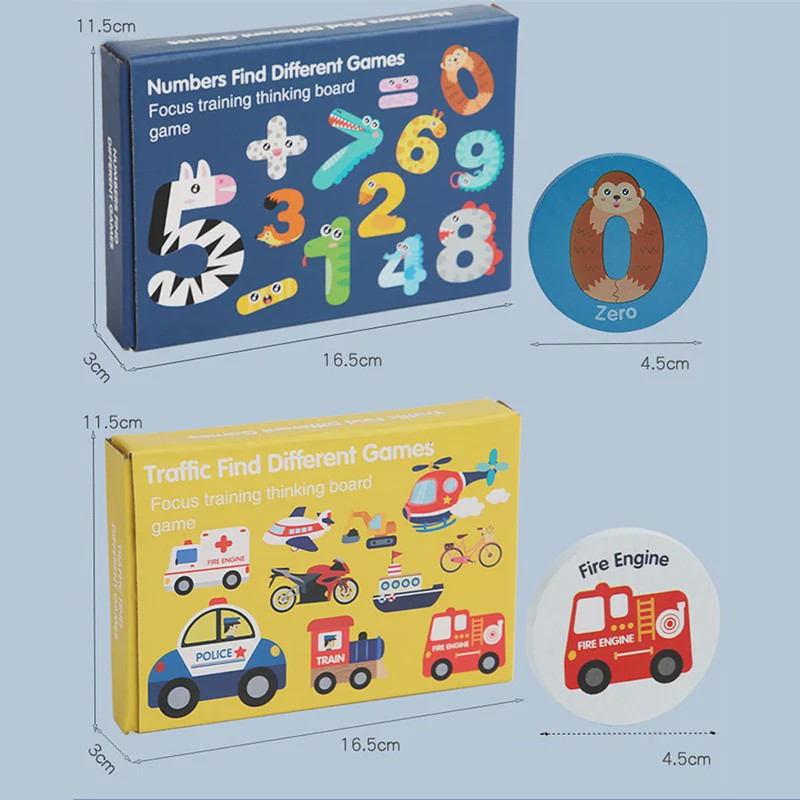 Houten Dinosaurussen Memory Spel - Educatief Cognitief Speelgoed voor Kinderen