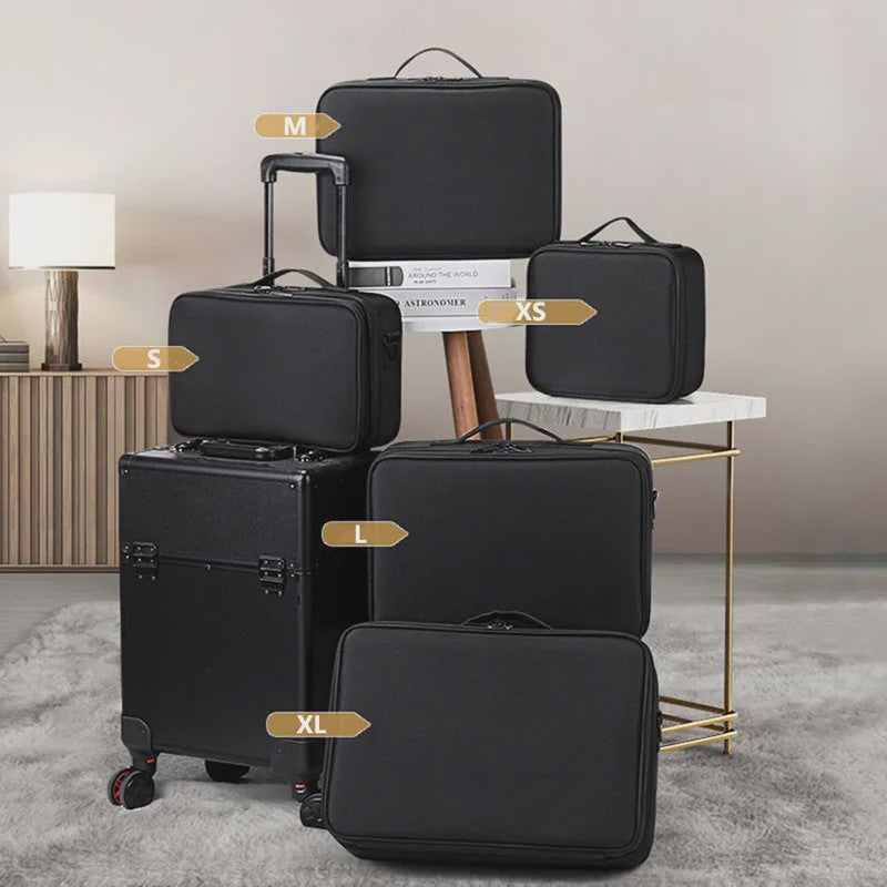 Professionele Make-up Koffer - Grote Capaciteit Reis Organizer voor Cosmetica & Beauty Tools