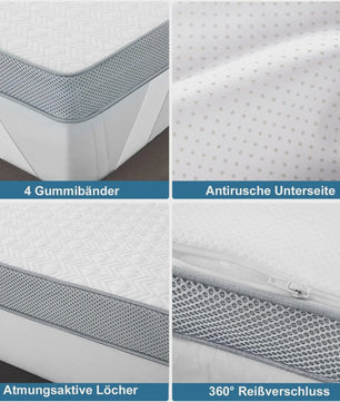 Vesgantti Gel Memory Foam Matrastop deken 7.5 cm - Koel Slapen & Rugpijn Verlichting
