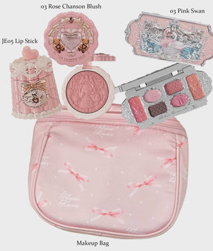 Flower Knows Luxe Make-up Cadeaubox: Foundation, Blush, Lip Cream & Tas