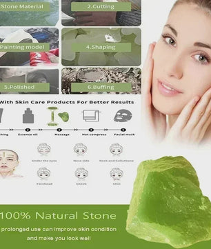 Natuurlijke Jade Roller & Gua Sha Set - Gezichts- en Lichaamsmassage voor Ontspanning en Lifting