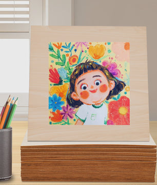 30x Houtplaten Basswood 3mm Dik - DIY & Decoratie (30x30cm/40x40cm)