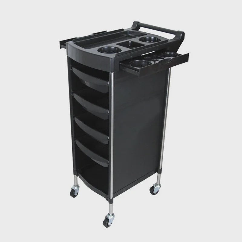 Professionele Kapsalon Trolley met 6 Lades - Grote Capaciteit & Mobiel