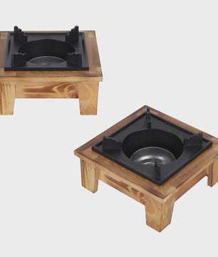 Draagbare Houtskooloven & Barbecue - Compacte Keukenuitrusting voor Buiten