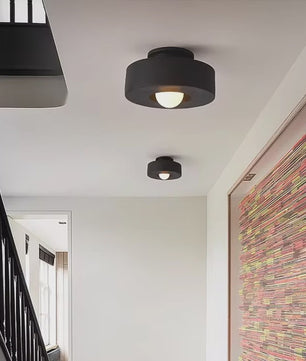 Moderne LED Plafondlamp Rond 30cm - Sfeervolle Verlichting voor Hal, Slaapkamer & Studiekamer