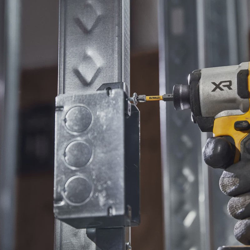 DEWALT MAXFIT X ULTRA PH2 Impact Schroefbits 50mm - 2 Stuks - Tot 800 Schroeven Meer Per Bit