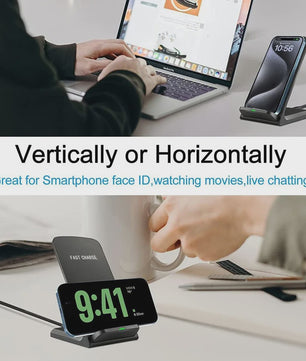 Universele Fast Wireless Charging Stand voor Smartphones
