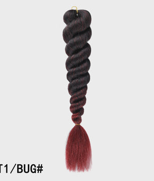 Ombre Jumbo Synthetisch Vlecht Haar - 2-Tone Kleuren voor DIY Kapsels