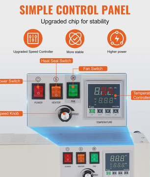 Continue Bandsealer 6-12mm Breedte - Professionele Plastic Verpakking Machine