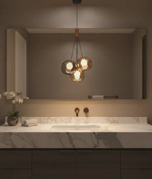 Moderne Bubble Glas Hanglamp - Stijlvolle Plafondlamp voor Eetkamer, Bar & Café