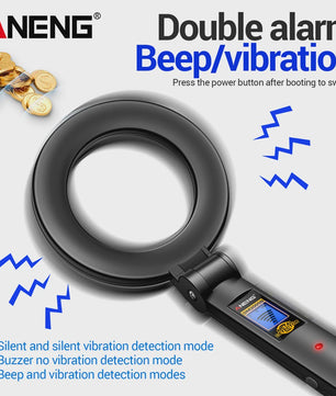 ANENG DM3005B Metaaldetector - Pro Schatzoeker met Pinpoint & Discriminatie