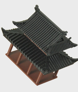 Miniatuur Chinese Paviljoen Ornament - Decoratie voor Poppenhuis, Terrarium, Aquarium & Tuin