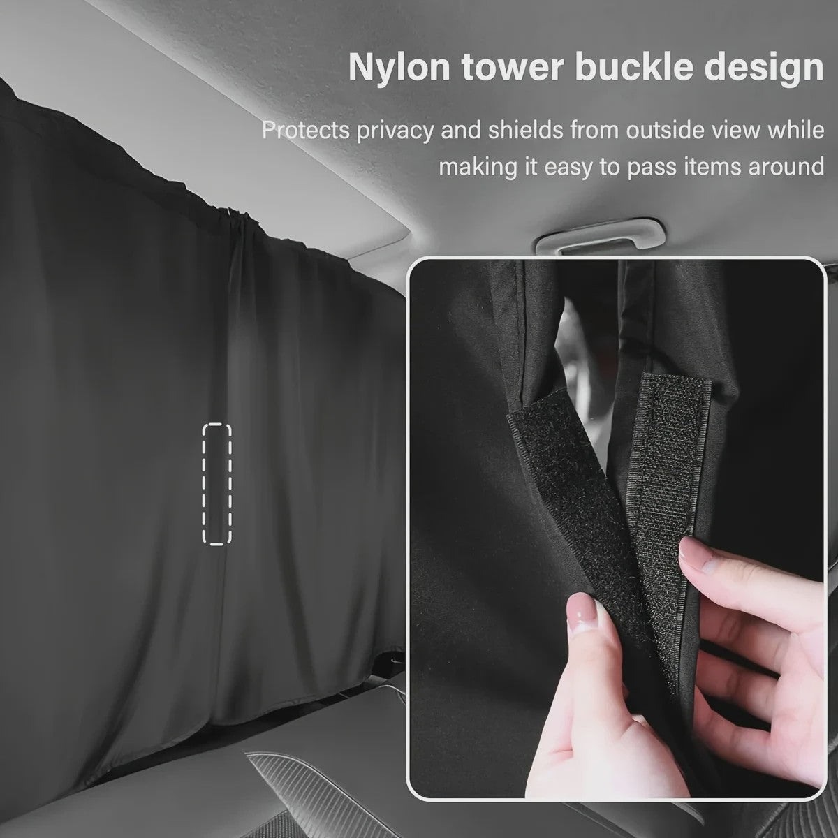 4-delige Set Auto Gordijnen: Privacy & Zonwering voor Comfortabel Reizen en Slapen