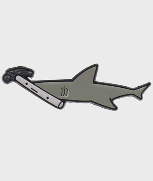 Grappige Haai Emaille Pin Broche - Unieke Accessoire voor Rugzakken, Tassen & Kleding